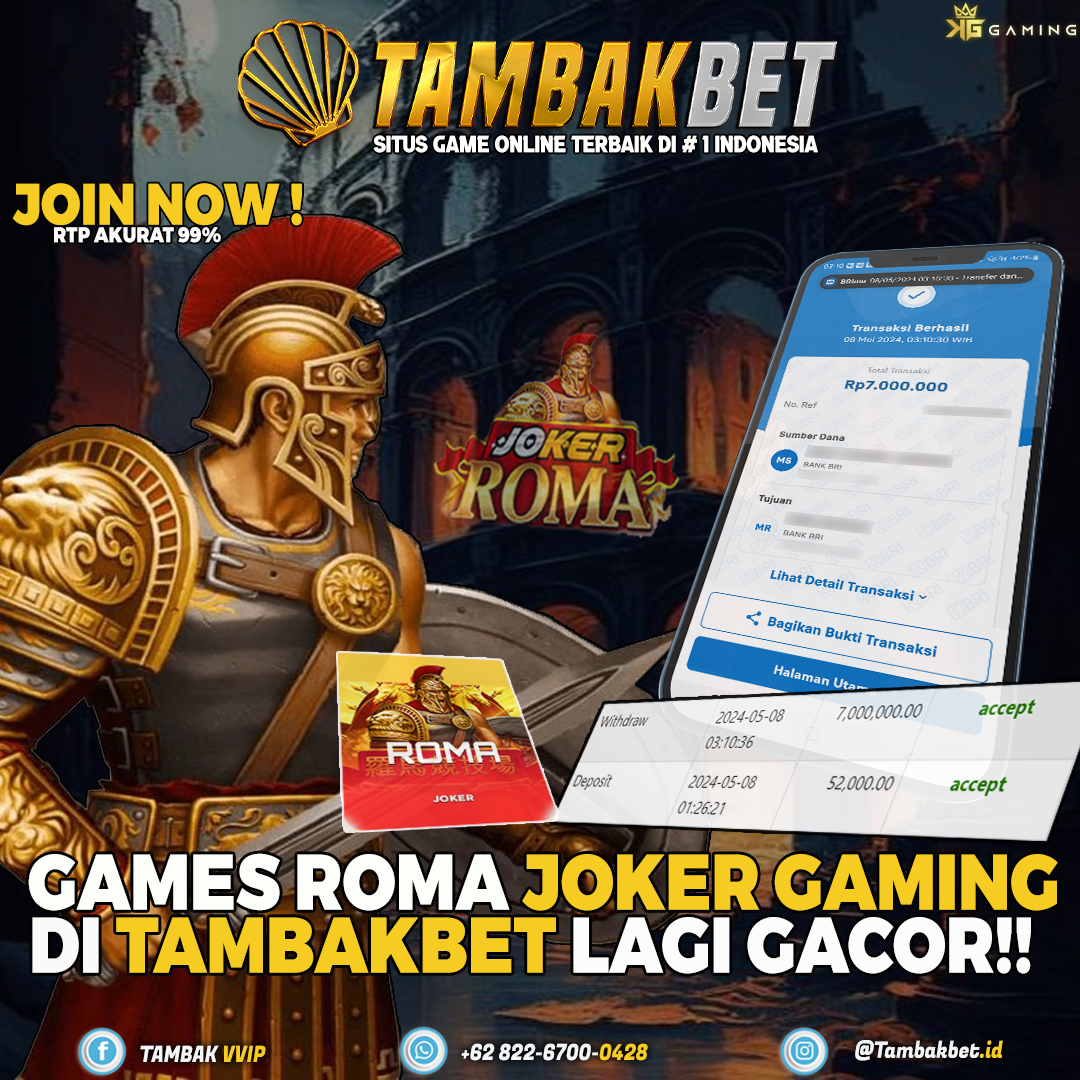 ROMA GAME JACKPOT JOKER GAMING